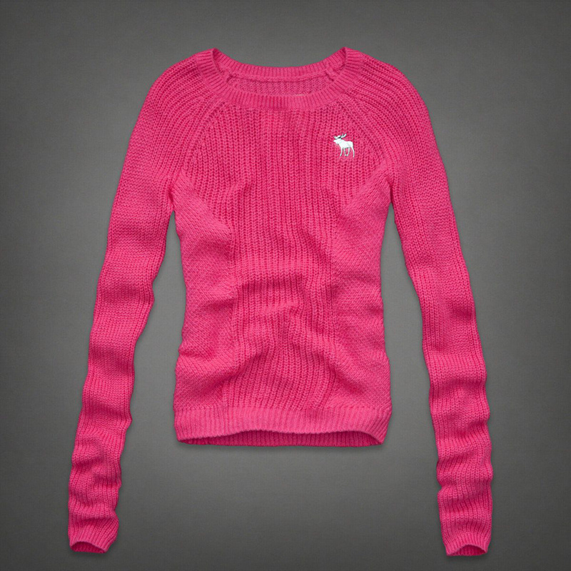 Abercrombie Fitch Mujeres De Cuello Redondo Jersey AF8303